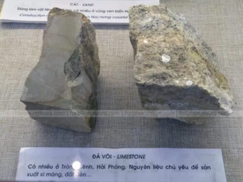 Limestone record Hai Phong Museum