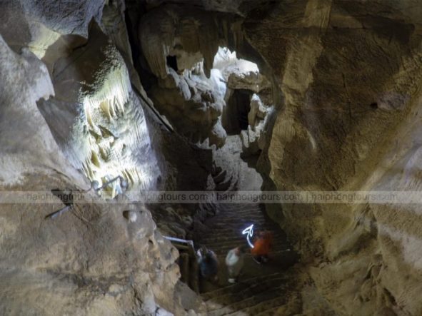 Inside Gia Vi cave on Elephant mountain