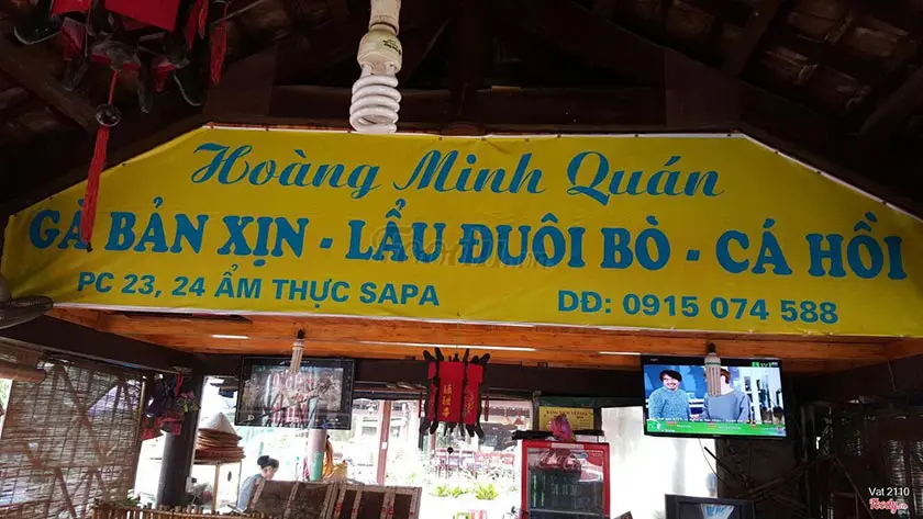 Hoang Minh restaurant Sapa