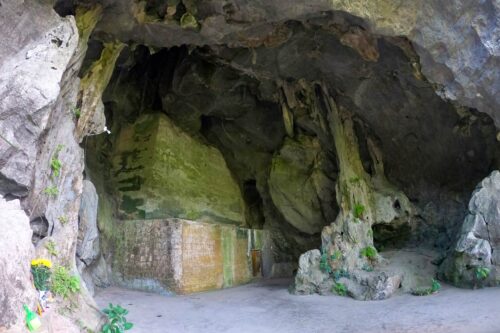 Back door of Military Hospital cave - Hai Phong Lan Ha bay 3 days