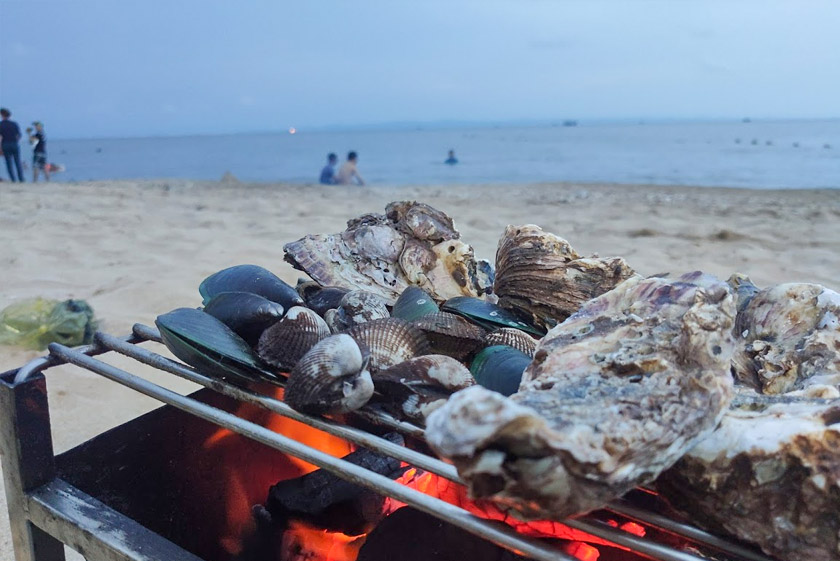 Grill party on Do Son Beach