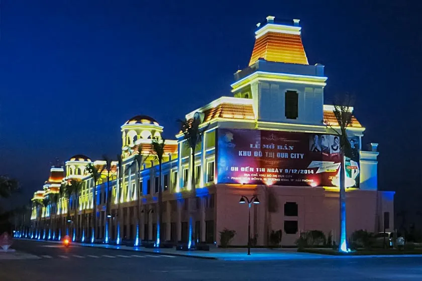 Our city Hải Phòng về đêm