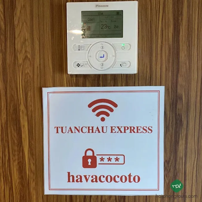 Wifi trên tàu hạn chế Tuần Châu Express V