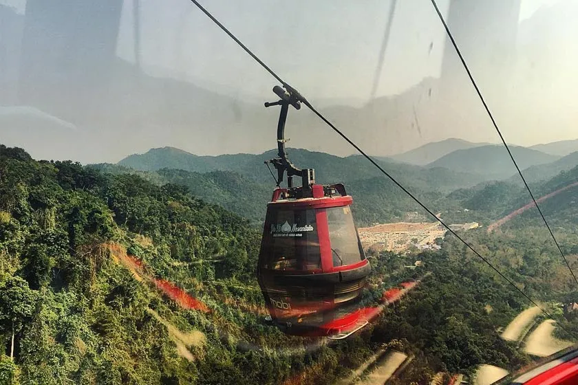 Yen Tu mountain cable car information
