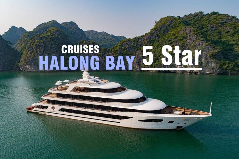 5 star cruises on Halong bay