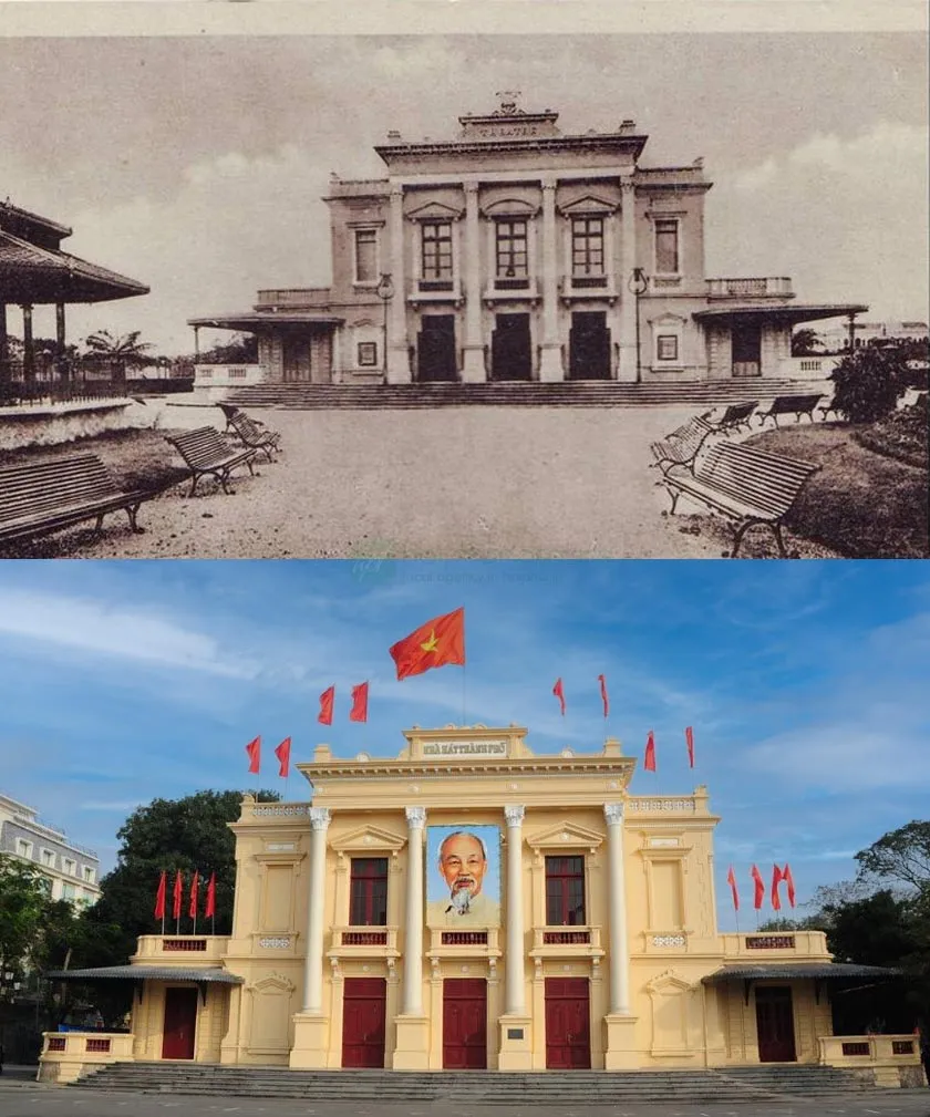 Nhà hát lớn Hải Phòng xưa và nay