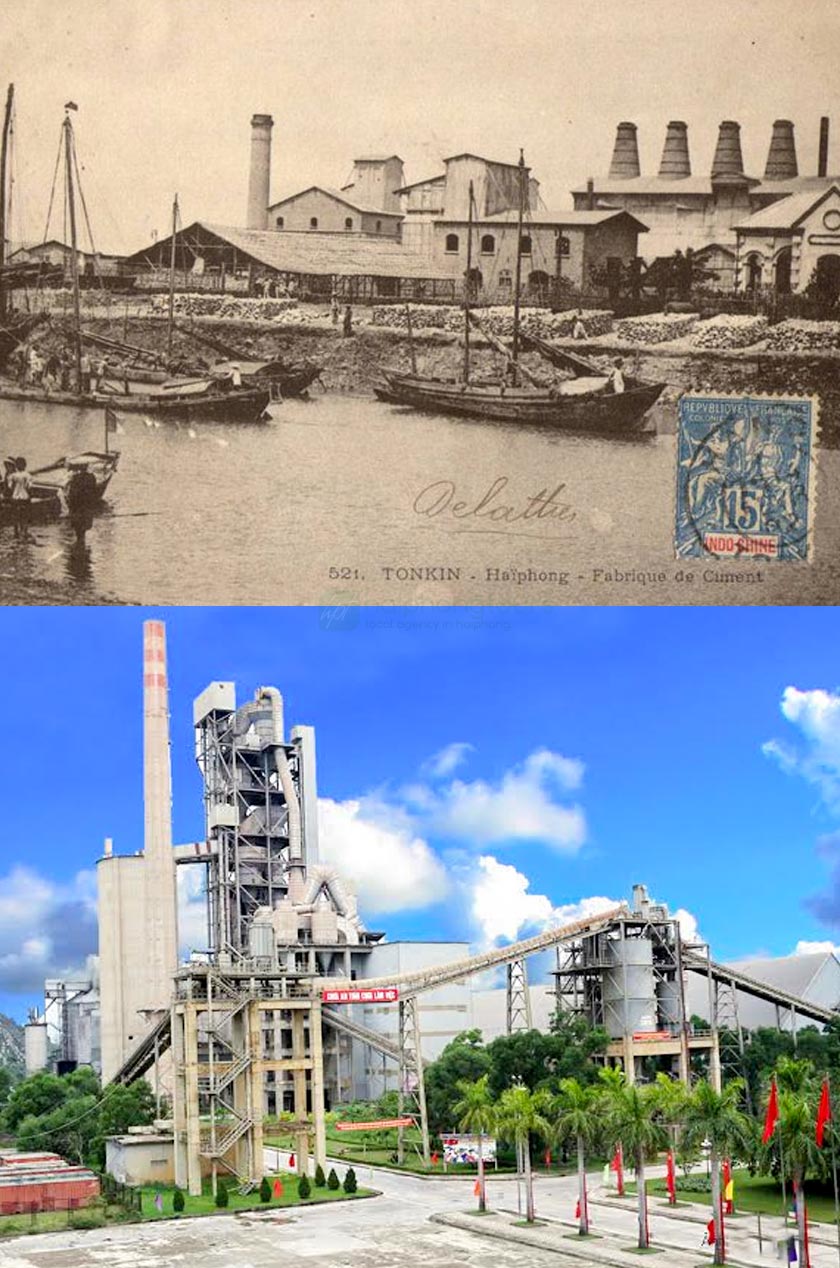 Nhà máy xi măng Hải Phòng xưa và nay