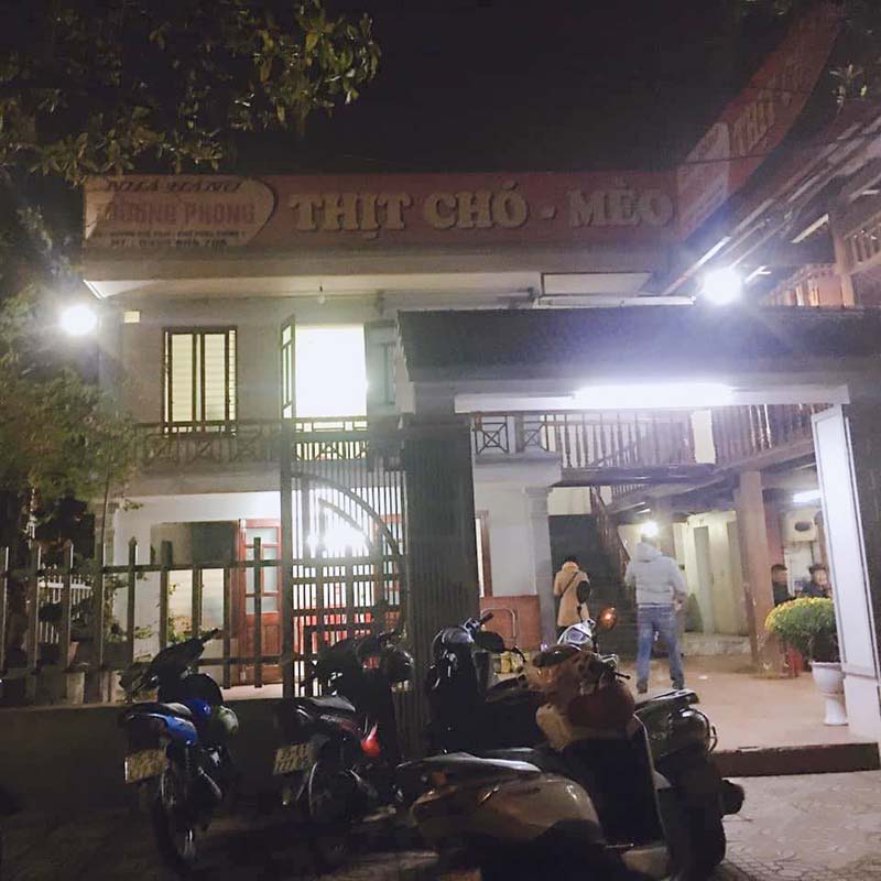 Truong Phong Dog meat Restaurant in Ninh Binh