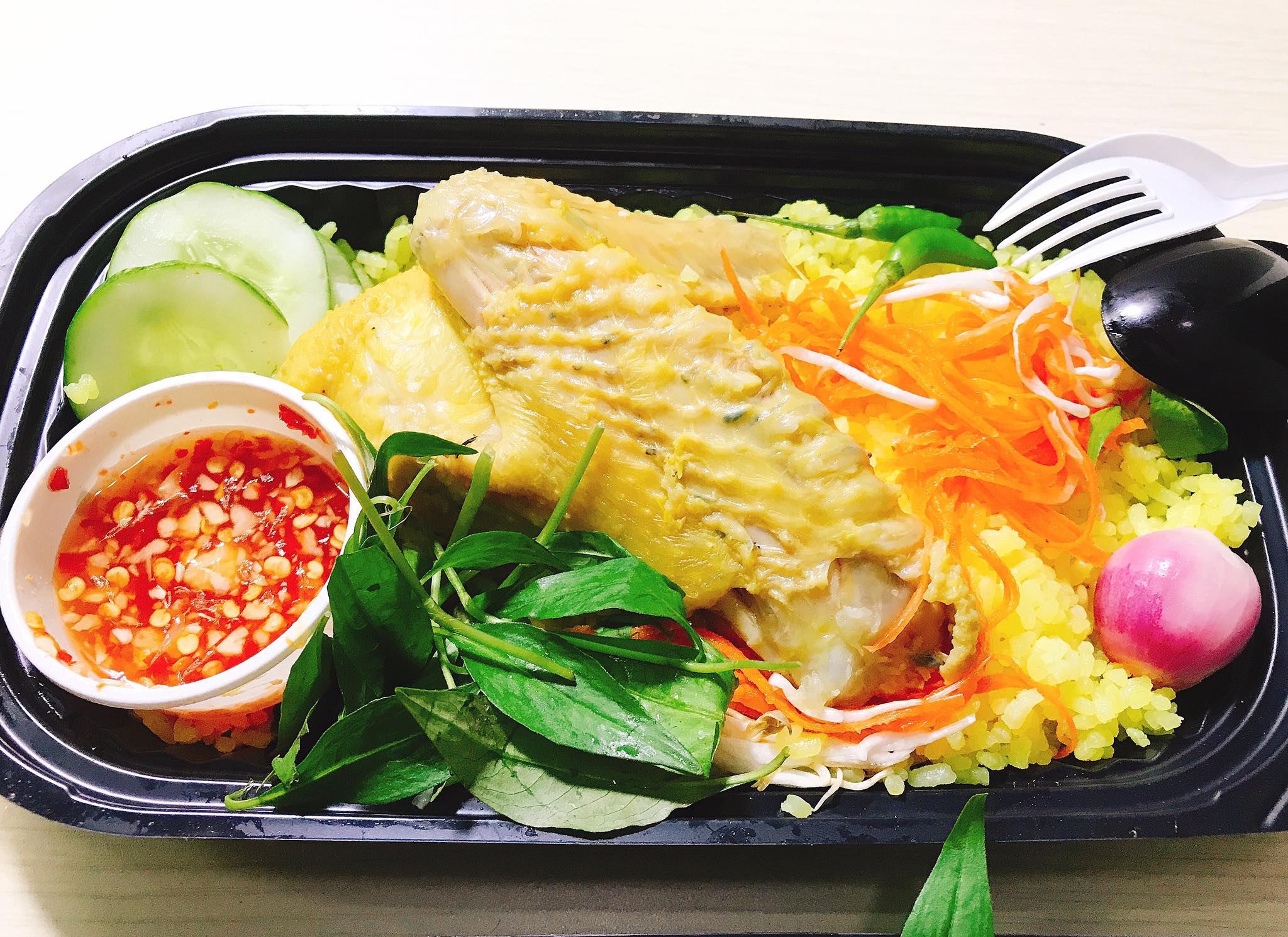 Phu Yen Chicken Rice (Com Ga) - The popular food at Phu Yen Vietnam