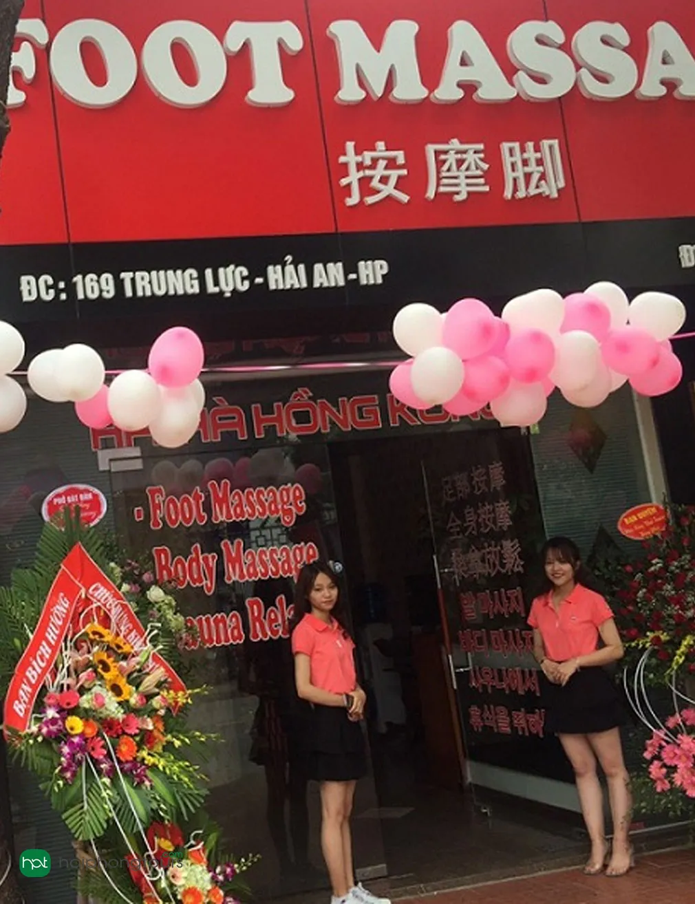 Tiệm Massage Hải Hà Hồng Kông