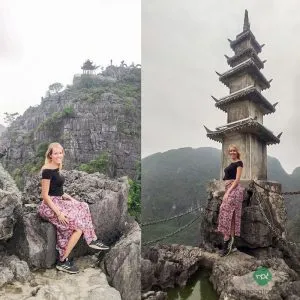 On the top of Hang Mua