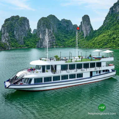 6 Hour Halong bay day tour with Buffet lunch, Pool, Tradditional Music