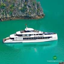 Top Luxury Halong bay 1 day Yacht with Private Room