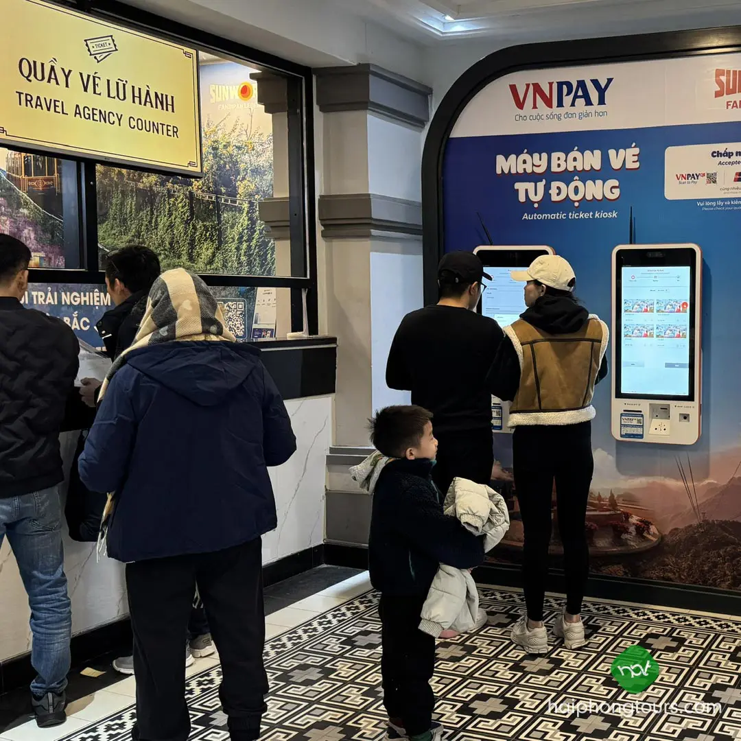 Fansipan ticket counter