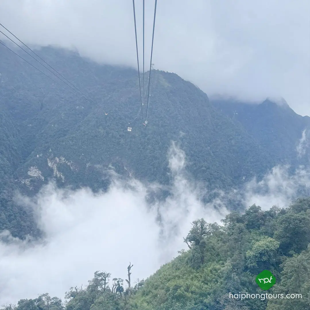 Hoang Lien Funicular Station to Fansipan Cable Car Station